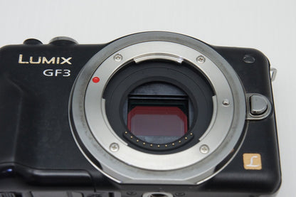 Panasonic パナソニック LUMIX DMC-GF3 ボディ ミラーレス一眼カメラ ブラック 251215ac
