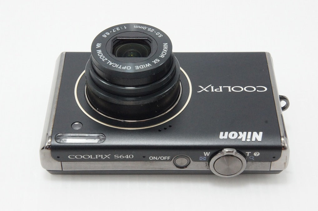 良品 Nikon ニコン COOLPIX S640 コンパクトデジタルカメラ ディープブラック 260527bl