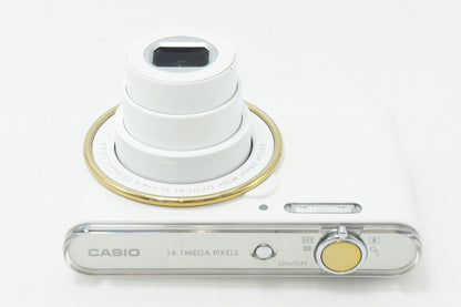 良品 CASIO カシオ EXILIM EX-JE10 コンパクトデジタルカメラ ホワイト 260909n
