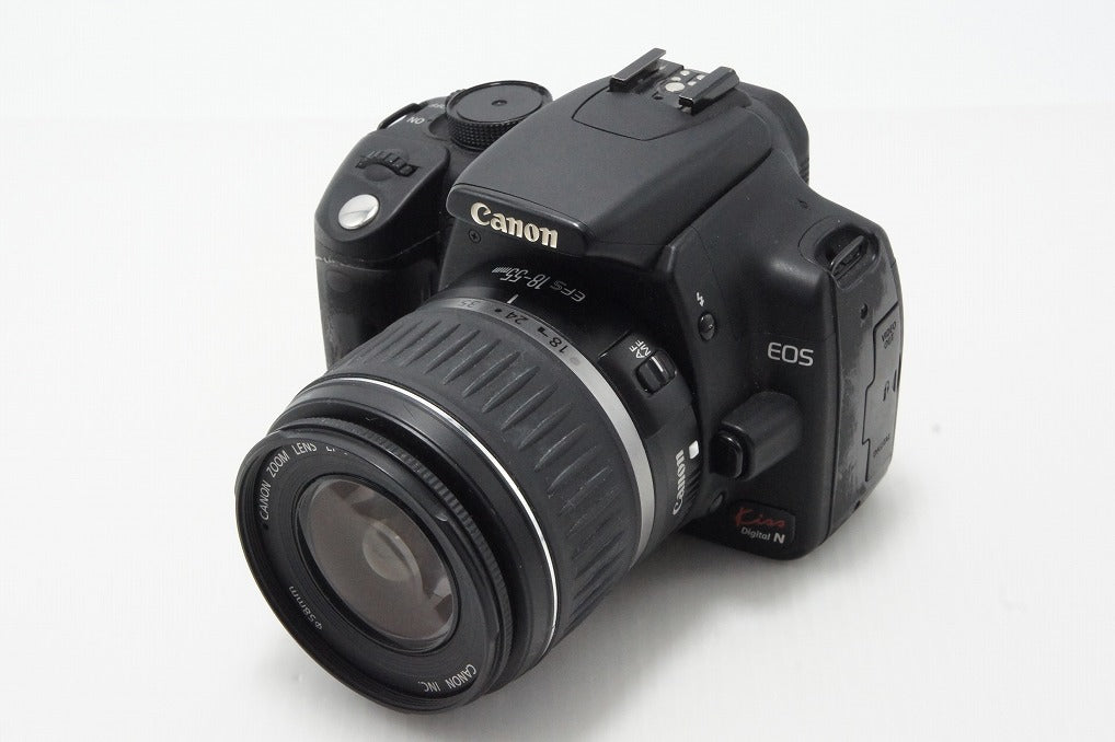 Canon キヤノン EOS Kiss Digital N レンズキット (EF-S 18-55mm II USM) デジタル一眼レフカメラ 260527az
