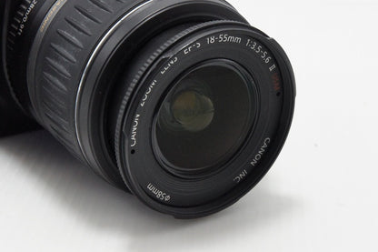 Canon キヤノン EOS Kiss Digital N レンズキット (EF-S 18-55mm II USM) デジタル一眼レフカメラ 260527az