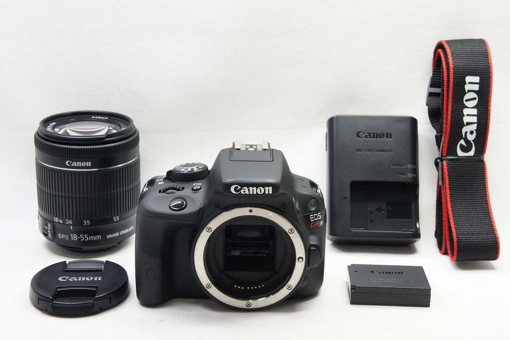 美品 Canon キヤノン EOS Kiss X7 + EF-S 18-55 IS STM レンズキット デジタル一眼レフカメラ 250613a
