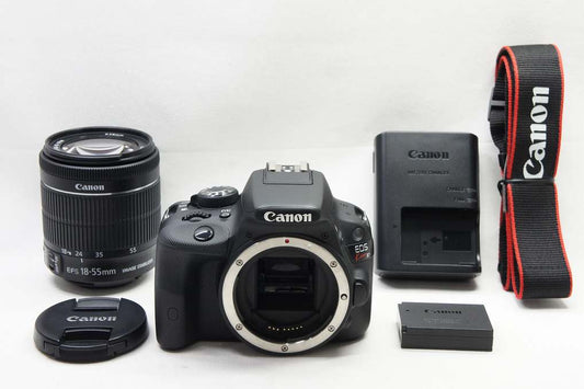 美品 Canon キヤノン EOS Kiss X7 + EF-S 18-55 IS STM レンズキット デジタル一眼レフカメラ 250613a