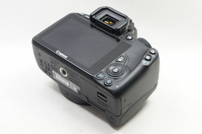 美品 Canon キヤノン EOS Kiss X7 + EF-S 18-55 IS STM レンズキット デジタル一眼レフカメラ 250613a