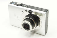 美品 Canon キヤノン IXY DIGITAL 20 IS コンパクトデジタルカメラ シルバー 元箱付 240309d