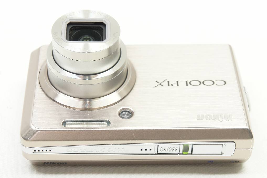 良品 Nikon ニコン COOLPIX S600 コンパクトデジタルカメラ ピンクゴールド 元箱付 250613i