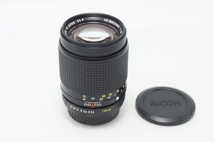美品 RICOH リコー XR RIKENON 135mm F2.8 Kマウント MF 単焦点レンズ 260527ap