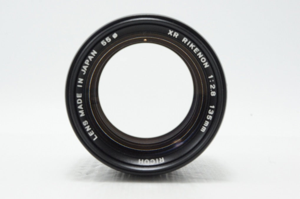 RICOH RIKENON 135mm f2.8 m42マウント 美品 RICOH リコー XR RIKENON 135mm F2.8 Kマウント MF 単焦点レンズ