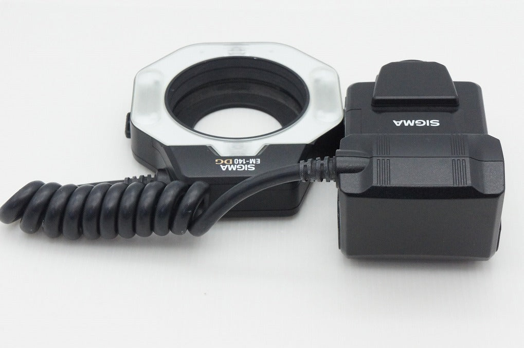 SIGMA シグマ ELECTRONIC FLASH MACRO EM-140 DG EO-ETTL II Canon用 251216j