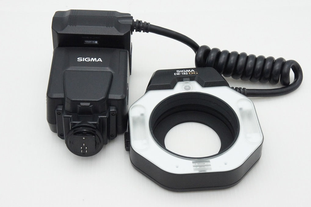 SIGMA シグマ ELECTRONIC FLASH MACRO EM-140 DG EO-ETTL II Canon用 251216j