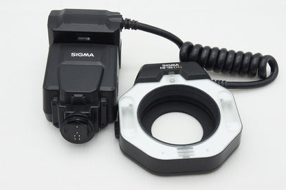SIGMA シグマ ELECTRONIC FLASH MACRO EM-140 DG EO-ETTL II Canon用 251216j