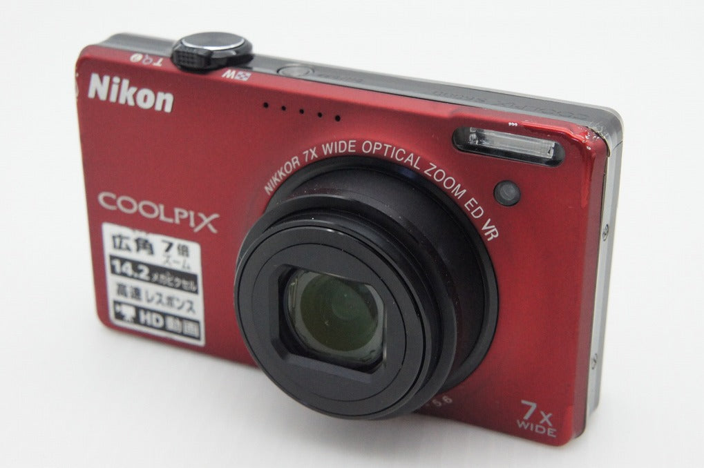 Nikon ニコン COOLPIX S6000 コンパクトデジタルカメラ フラッシュレッド 251215w