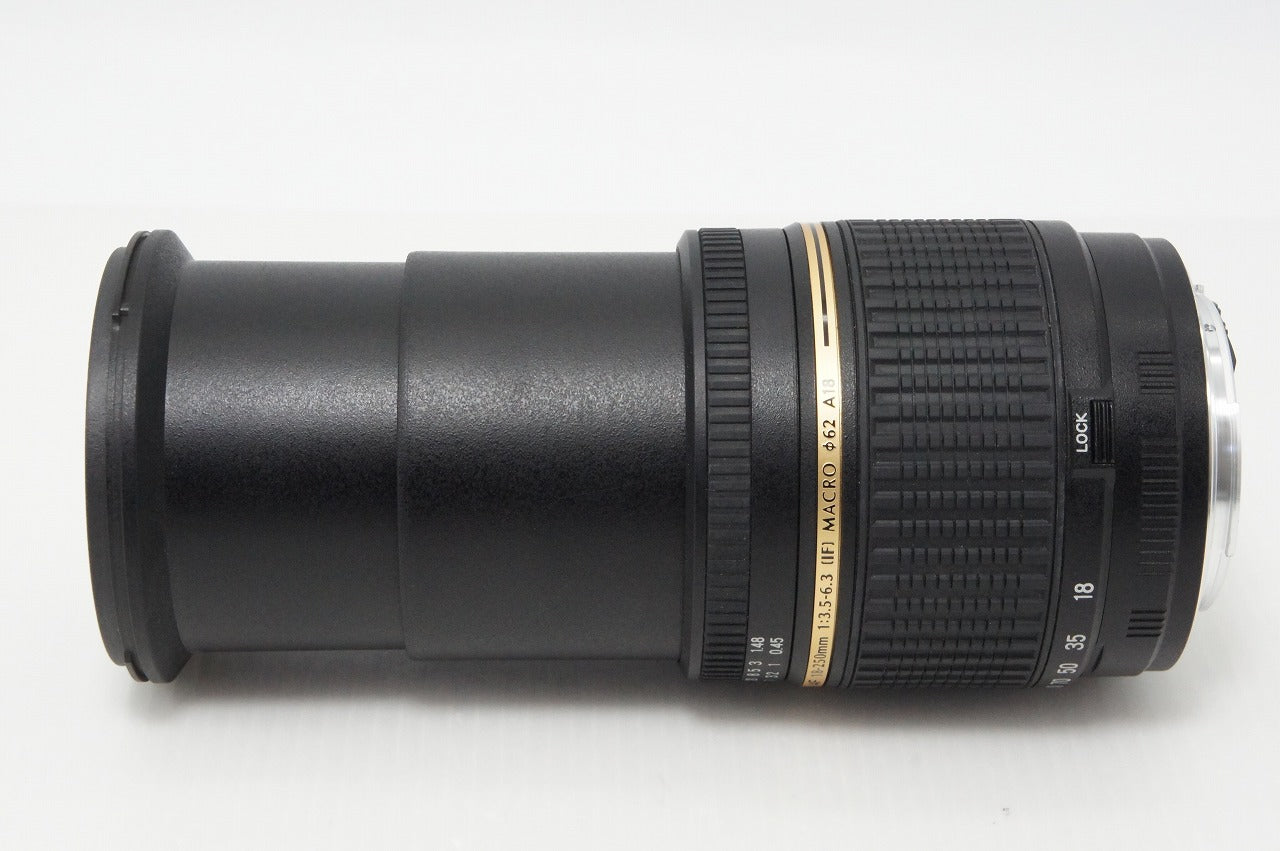 美品 TAMRON AF 18-250mm F3.5-6.3 Di II LD Aspherical IF MACRO A18 Canon EFマウント APS-C フード付 260326d