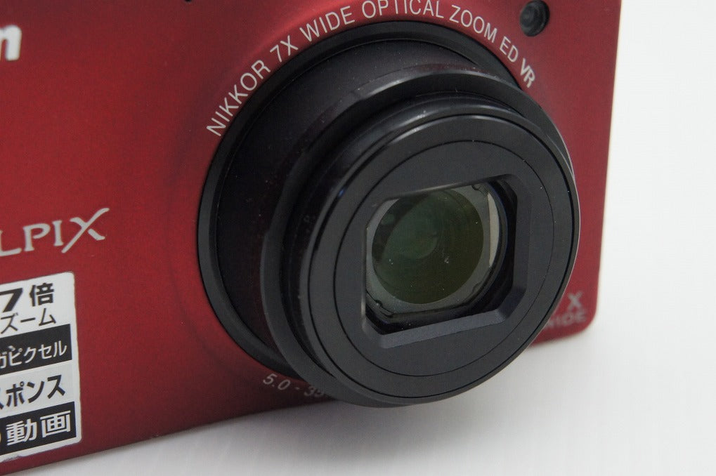 Nikon ニコン COOLPIX S6000 コンパクトデジタルカメラ フラッシュレッド 251215w