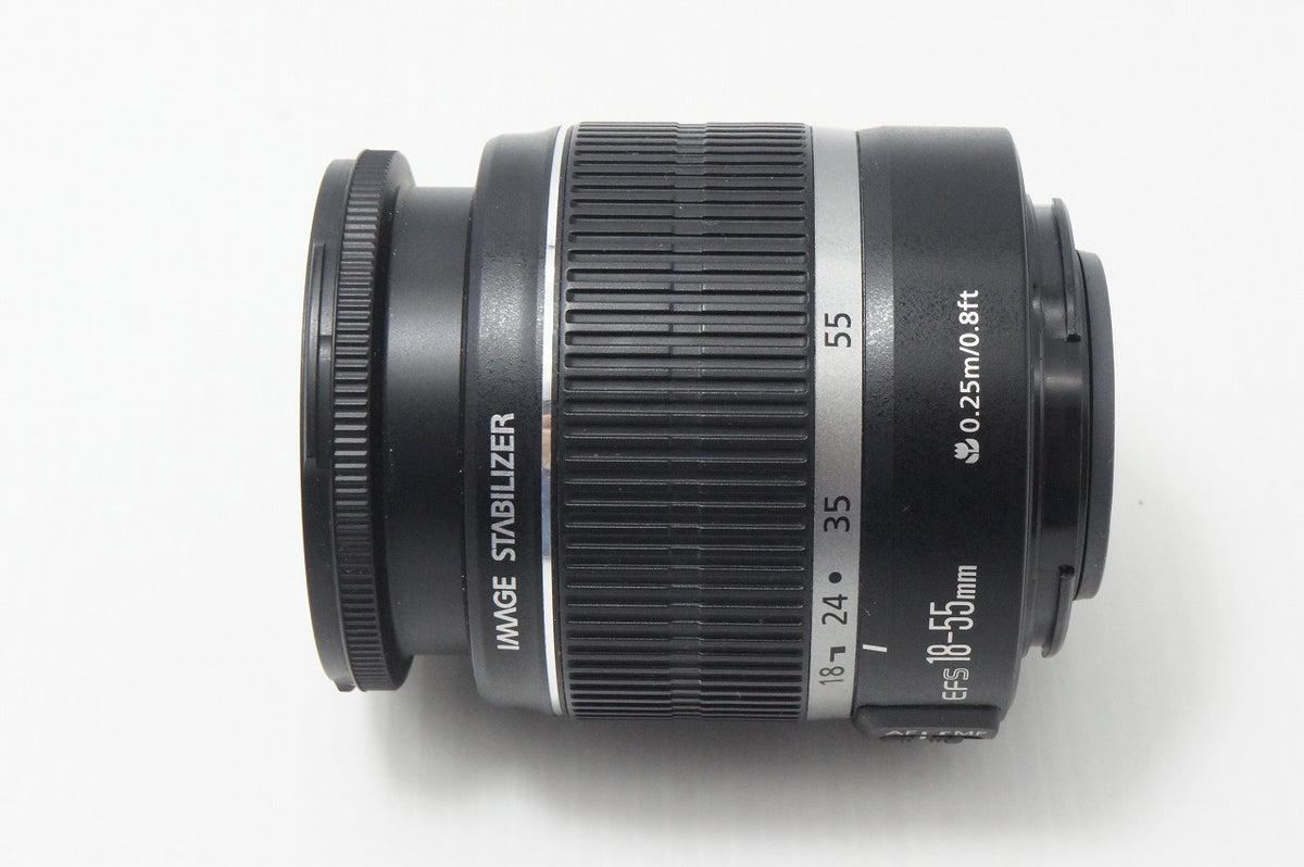 良品 Canon キヤノン EF-S 18-55mm F3.5-5.6 IS APS-C ズームレンズ 260909ah