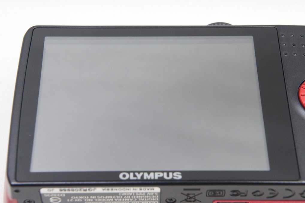 美品 OLYMPUS オリンパス STYLUS SH-21 コンパクトデジタルカメラ レッド 250614c