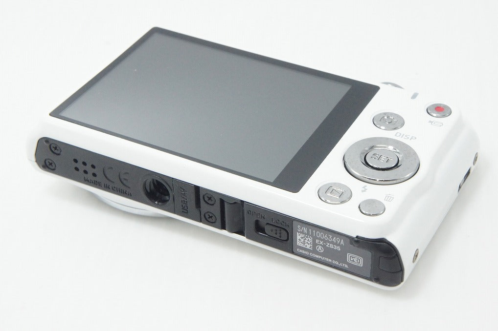 良品 CASIO カシオ EXILIM EX-ZS35 コンパクトデジタルカメラ ホワイト 260909g