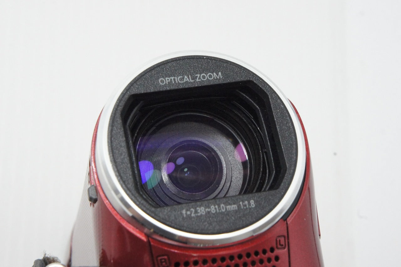 美品 Panasonic パナソニック HC-V100M デジタルビデオカメラ レッド