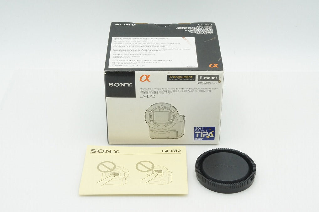 美品 SONY ソニー マウントアダプター LA-EA2 元箱付 260220l