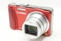 美品 Panasonic パナソニック LUMIX DMC TZ30 コンパクトデジタルカメラ レッド 250104f