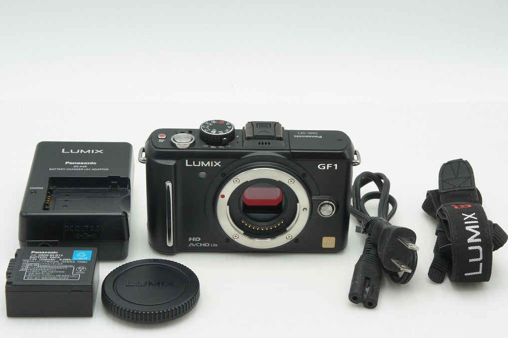 美品 Panasonic パナソニック LUMIX DMC-GF1 ボディ ミラーレス一眼カメラ ブラック 260210p