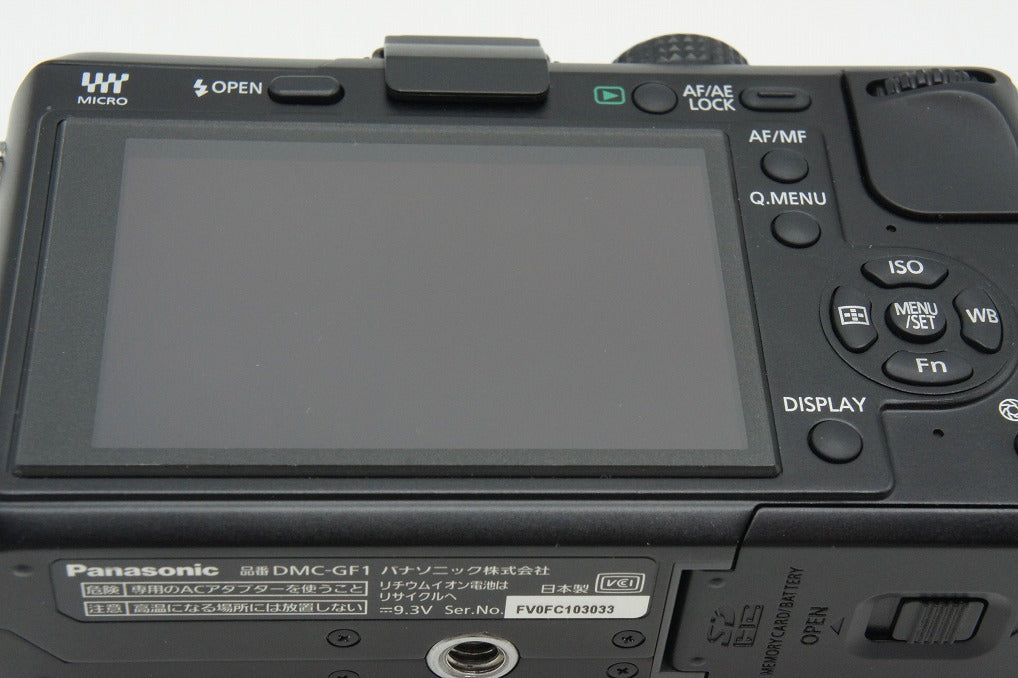 美品 Panasonic パナソニック LUMIX DMC-GF1 ボディ ミラーレス一眼カメラ ブラック 260210p