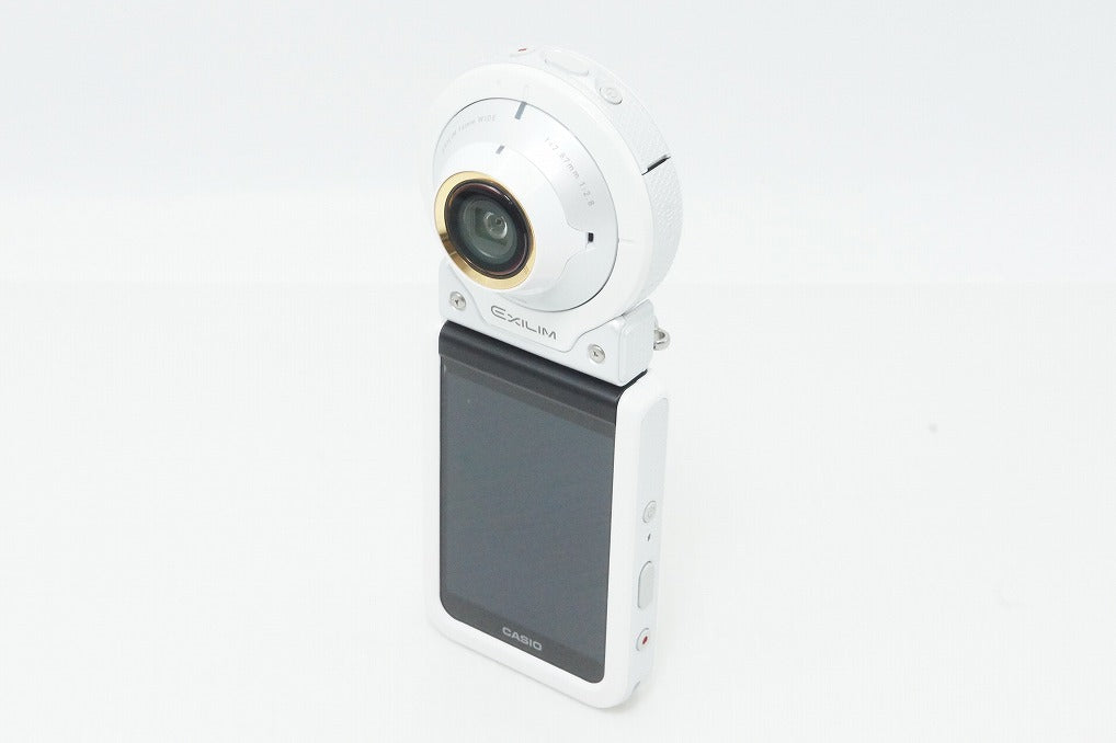 美品 CASIO カシオ EXILIM EX-FR100L デジタルカメラ ホワイト 260527i
