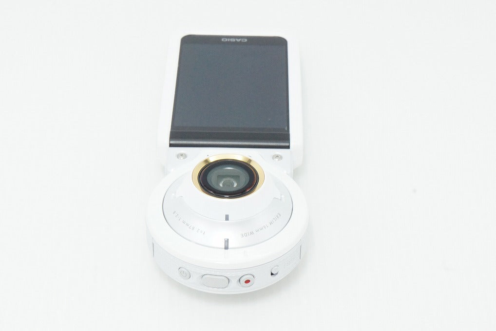 美品 CASIO カシオ EXILIM EX-FR100L デジタルカメラ ホワイト 260527i