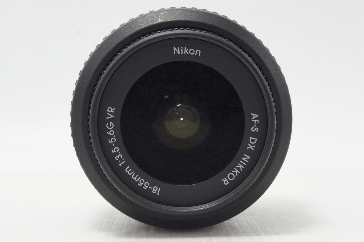 美品 Nikon ニコン AF-S DX NIKKOR 18-55mm F3.5-5.6G VR APS-C ズームレンズ 260910s