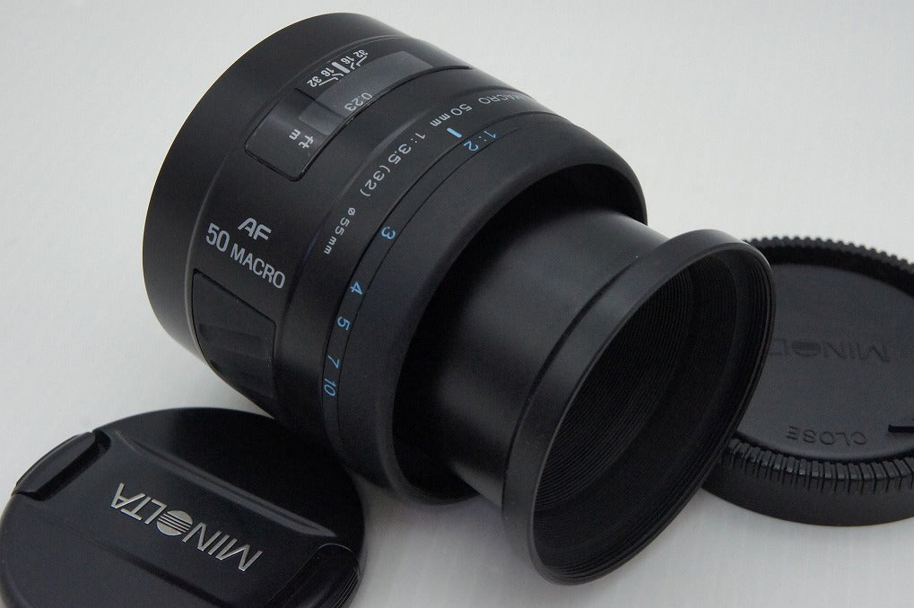美品 MINOLTA ミノルタ AF 50mm F3.5 MACRO SONY ソニー αマウント 単焦点レンズ 251217o