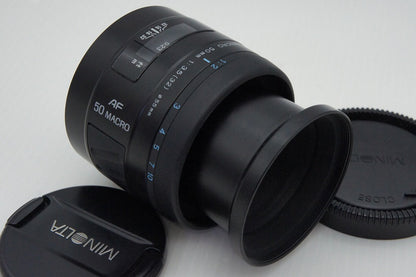 美品 MINOLTA ミノルタ AF 50mm F3.5 MACRO SONY ソニー αマウント 単焦点レンズ 251217o