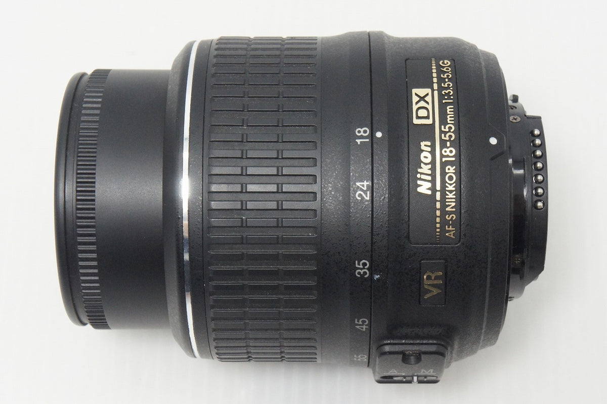 美品 Nikon ニコン AF-S DX NIKKOR 18-55mm F3.5-5.6G VR APS-C ズームレンズ 260910s