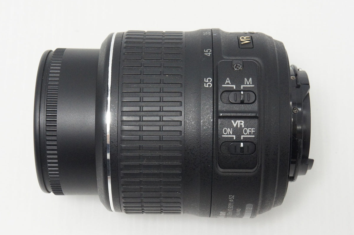 美品 Nikon ニコン AF-S DX NIKKOR 18-55mm F3.5-5.6G VR APS-C ズームレンズ 260910s