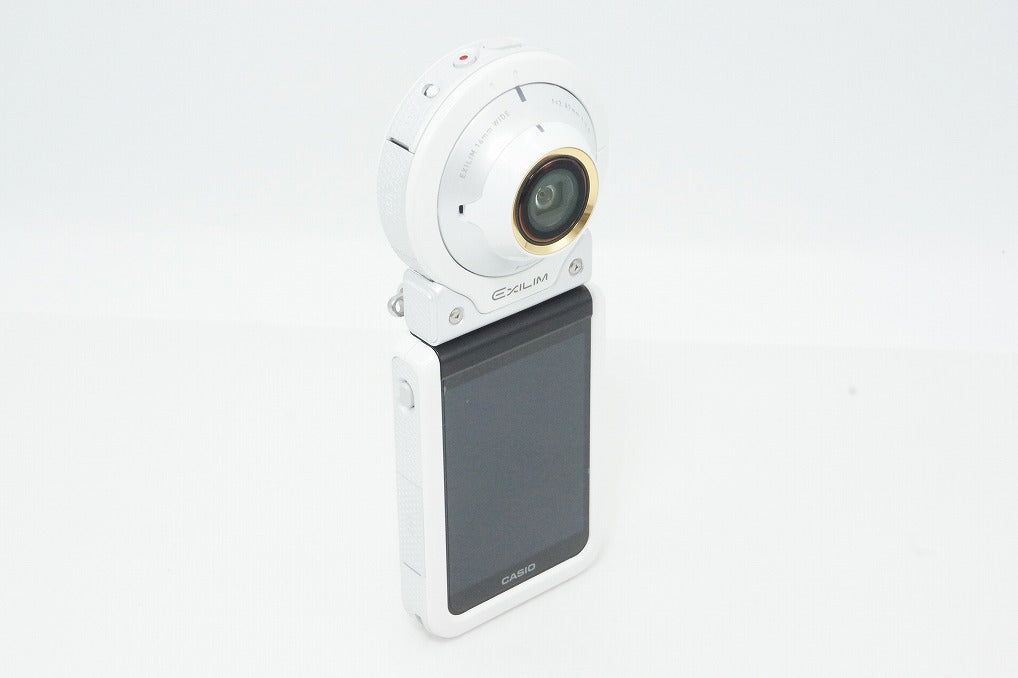 美品 CASIO カシオ EXILIM EX-FR100L デジタルカメラ ホワイト 260527i