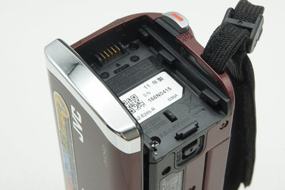 Good condition JVC Kenwood Everio GZ-E265 Digital Video Camera Red with original box 260221w