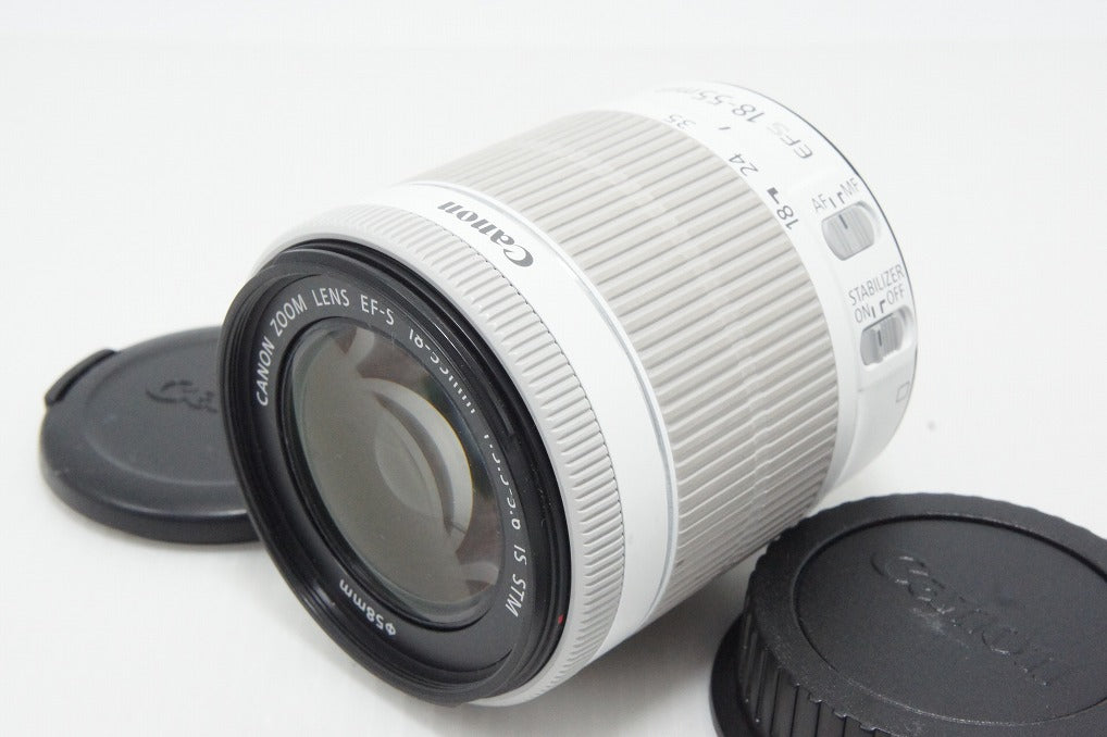 Canon キヤノン EF-S 18-55mm F3.5-5.6 IS STM APS-C ズームレンズ