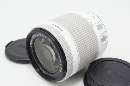 Canon EF-S 18-55mm F3.5-5.6 IS STM APS-C Zoom Lens White 260527bo