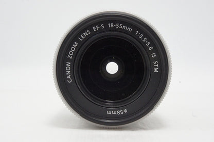 Canon EF-S 18-55mm F3.5-5.6 IS STM APS-C Zoom Lens White 260527bo