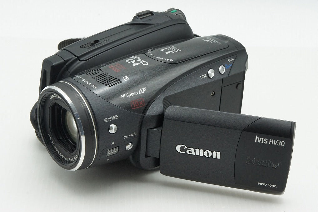 良品 Canon キヤノン iVIS HV30 デジタルビデオカメラ ブラック 260218i