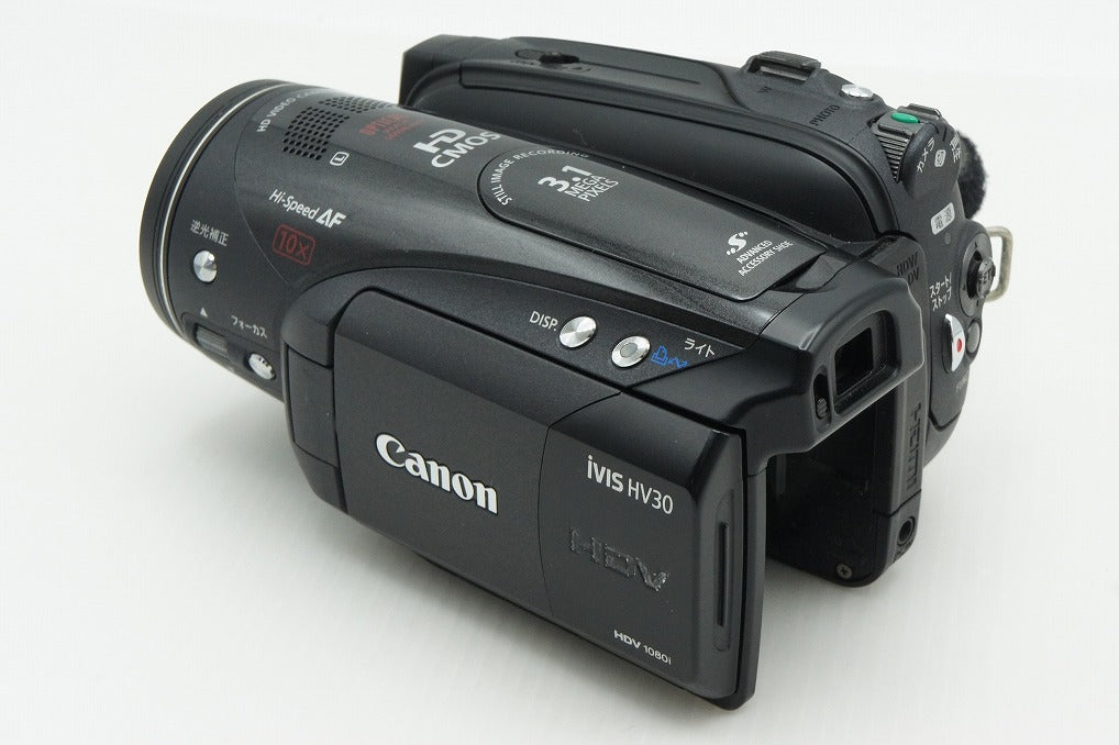 良品 Canon キヤノン iVIS HV30 デジタルビデオカメラ ブラック 260218i