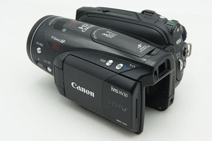 良品 Canon キヤノン iVIS HV30 デジタルビデオカメラ ブラック 260218i
