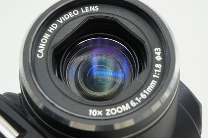 良品 Canon キヤノン iVIS HV30 デジタルビデオカメラ ブラック 260218i