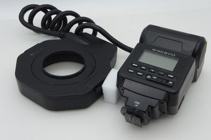 良品 SIGMA シグマ ELECTRONIC FLASH MACRO EM-140 DG EO-ETTL II Canon用 キヤノン 251217h