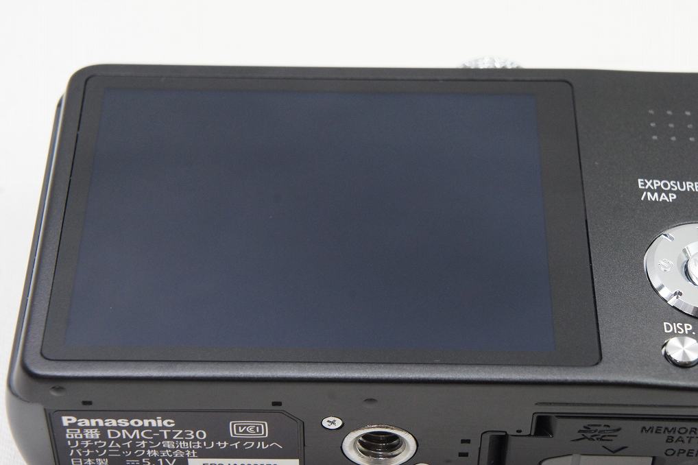 訳あり品 Panasonic パナソニック LUMIX DMC TZ30 コンパクトデジタルカメラ ブラック 元箱付 250610c
