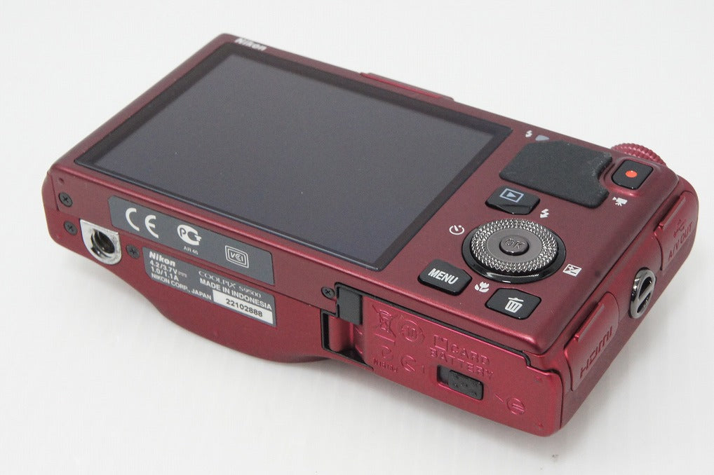 良品 Nikon ニコン COOLPIX S9500 コンパクトデジタルカメラ ヴェルヴェットレッド 260401c