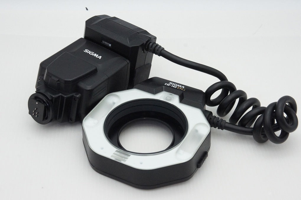 SIGMA シグマ ELECTRONIC FLASH MACRO EM-140 DG EO-ETTL II Canon用 キヤノン 251217g