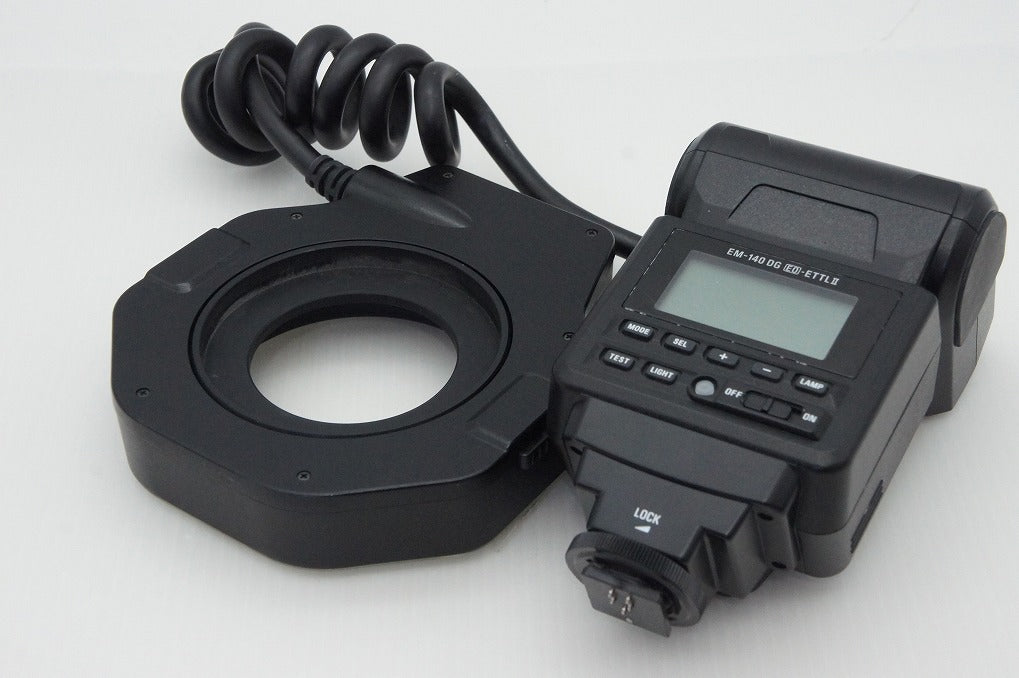 SIGMA シグマ ELECTRONIC FLASH MACRO EM-140 DG EO-ETTL II Canon用 キヤノン 251217g