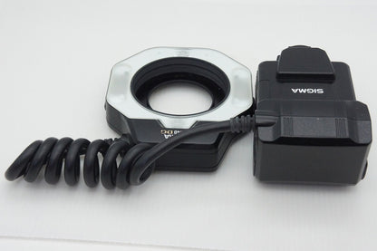 SIGMA シグマ ELECTRONIC FLASH MACRO EM-140 DG EO-ETTL II Canon用 キヤノン 251217g