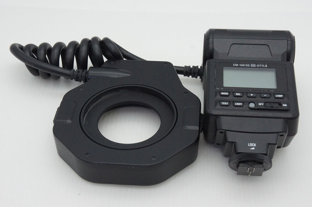 SIGMA シグマ ELECTRONIC FLASH MACRO EM-140 DG EO-ETTL II Canon用 キヤノン 251217g