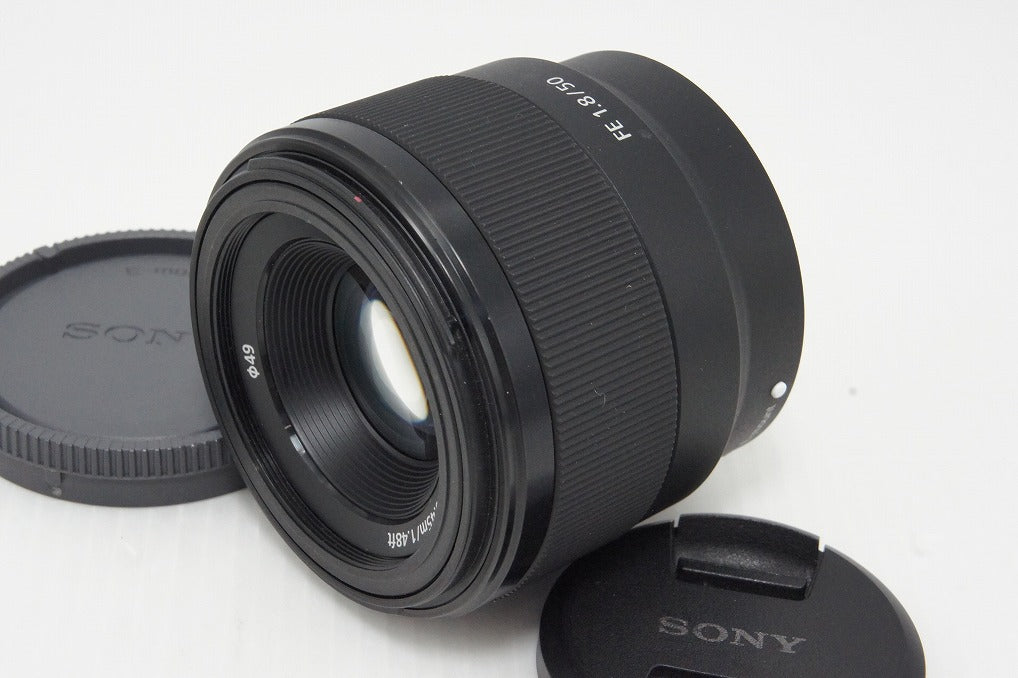 良品 SONY ソニー FE 50mm F1.8 SEL50F18F Eマウント 単焦点レンズ
